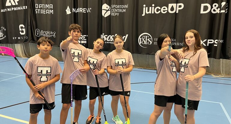 Florbalový turnaj v Praze